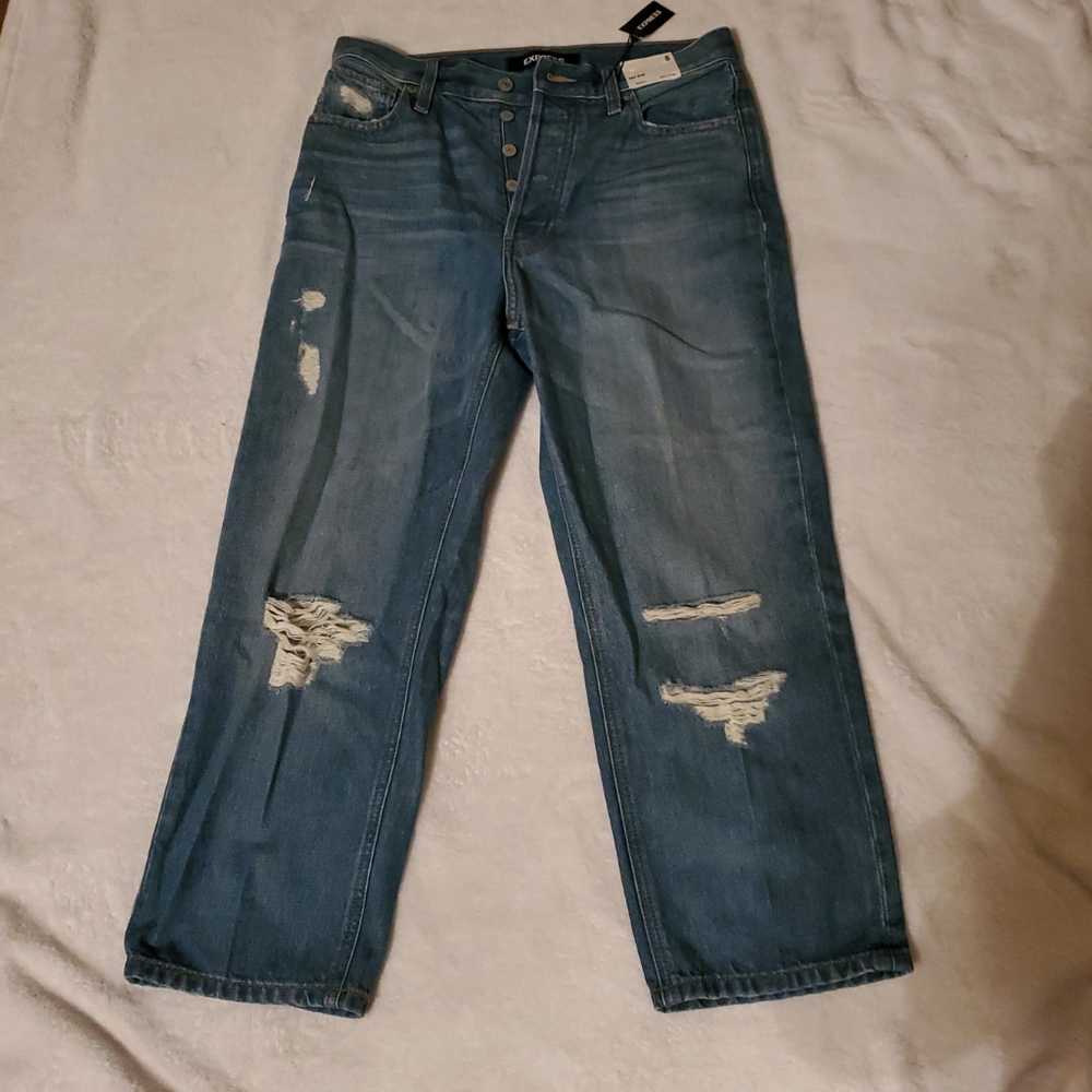 Cropped jeans